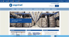 Desktop Screenshot of esprinet.com